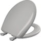 thumbnail image 1 of Asiento de Inodoro Bemis Classic con Cierre Lento Redondo Plateado, 1 of 6