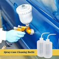 thumbnail image 2 of 24 Pcs Spray GunCleaning Kit Spray Paint 500Ml Plastic Squeeze Wash Bottle Tube Bottle Brushes Paint, 2 of 5