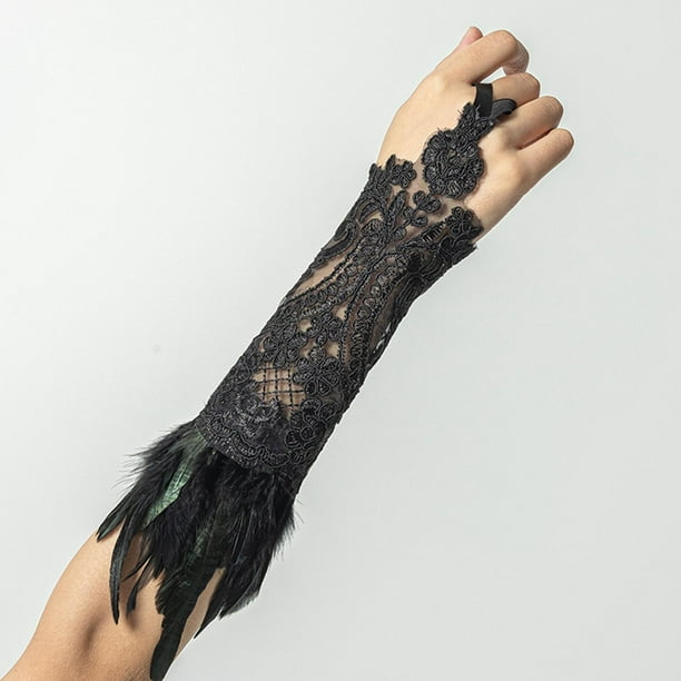 Guantes De Encaje Para Mujer 1920s Codo Largo Guantes Sin Dedos Patrón Calentador De Brazos Para Bod Blesiy Guantes Largos Guantes De Encaje Para Mujer 1920s Codo Largo Guantes Sin Dedos Patrón Calentador De Brazos Para Bod Blesiy Guantes Largos