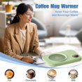 thumbnail image 3 of YZEGDCH Clearance!Mug Warmer Coffee Warmer,Coffee Cup Warmer,Desk Accessories,USB Rechargeable Portable Auto Shut-Off Heating Pad,Smart Cup Warmer for Coffee,Milk,Tea,8 Hours Auto Power Off, 3 of 7