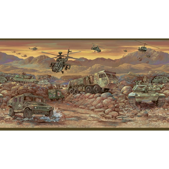 Chesapeake Hoorah Green Mash Unit Portrait Border