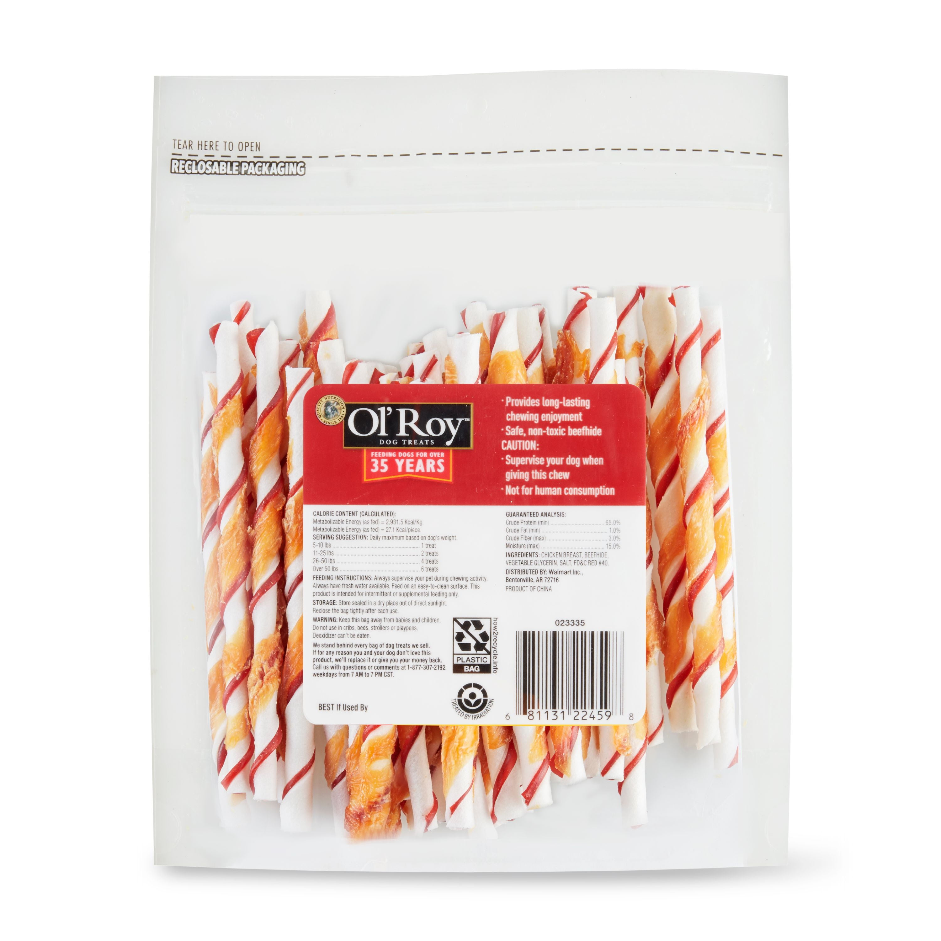 Ol roy rawhide 2025 5 twist with chicken