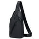 thumbnail image 1 of Bolso bandolera deportivo negro estilo Oxford para días activos, 1 of 6