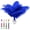 Blue, variant on 20Pcs White Ostrich Feathers 10-12 inch (25-30cm) Bulk Feathers for Home Decoration and DIY Clothes Decoration, Gatsby Decorations