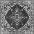 thumbnail image 1 of Ahgly Company Indoor Square Oriental Gray Industrial Area Rugs, 5' Square, 1 of 4