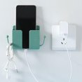 thumbnail image 2 of Estante organizador de enchufe de carga de teléfono móvil con control remoto adhesivo 5PCS Sywqhk Libre de BPA, 2 of 9