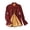 Wine, variant on ZsaeSM Fleece Lined Plaid Shirts for Women Button Down Lapel Jacket with Chest Pockets Fall winter Warm Fashion Shirt Army Green L
