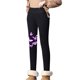thumbnail image 4 of Gibobby Leggings Termicos Mujer Leggings informales invierno para mujer, pantalones capri térmicos con cintura elástica, pantalones entrenamiento, pantalones estampados térmicos（Morado， S), 4 of 5
