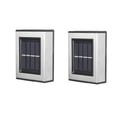 thumbnail image 1 of Clearance!Luz de pared solar decoración al aire libre jardín patio hogar luz de pared impermeable arriba y abajo luminosa luz de pared decorativa al aire libre, 1 of 3