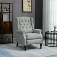 thumbnail image 2 of HOMCOM Manual Reclining Sofa with Wingback Design Armrests for Living Room, 2 of 10