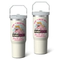 thumbnail image 2 of 1pc Mother 30oz Tumbler with Straw & Handle - Insulated Stainless Steel Cup | Holiday Gift for Man Women (Christmas, Valentine's, Birthday), 2 of 7