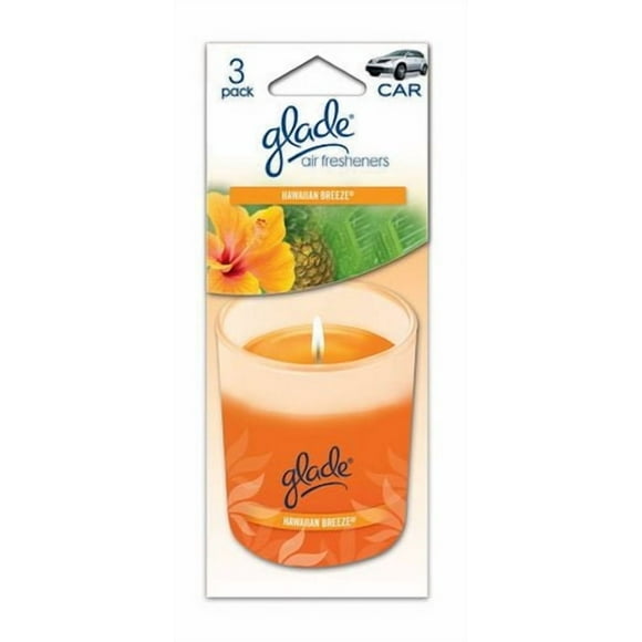Glade Candle 3pk Hawaiian Breeze