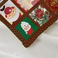 thumbnail image 6 of Christmas I''m with You Santa Claus Christmas Blanket,Red Throw Blanket for Couch,Weighted Soft Fleece Blanket,Christmas Decorations Teen (60"X50"), 6 of 6