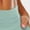 Mint Green, variant on Women Tennis Skirted Leggings with Pockets, Capris Yoga Leggings with Skirts&Tennis Pickleball Clothing