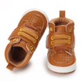 thumbnail image 4 of BOBOGOJP Baby Unisex Walking Shoes First Walker, Baby First Walk Training Shoes Brown for Size 5, 4 of 4