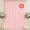 Blush, variant on Balsa Circle 10 feet x 12 feet White Polyester Backdrop Curtain Drape Panel with Rod Pocket