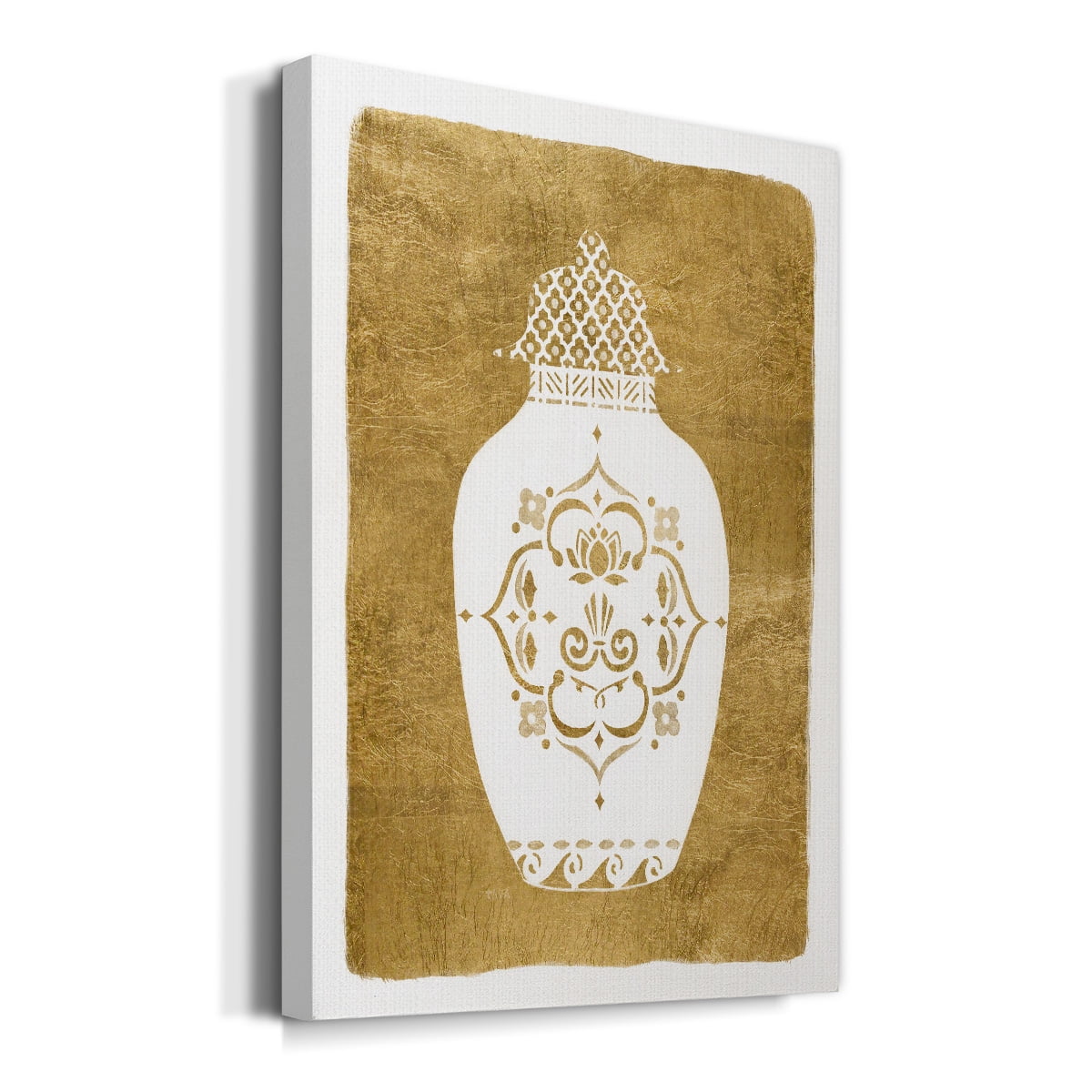 Golden Urn I Premium Gallery Wrapped Canvas - Ready to Hang