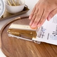 thumbnail image 5 of Swingline Compact Acrylic Stapler 20 Sheets Half Strip ClearGold - Compact, 5 of 8