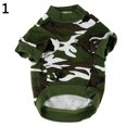 thumbnail image 4 of SPRING PARK Dog Camouflage Print Vest Puppy Kitten Shirt Vest Pet T-Shirt Pet Clothing Small Dog Boy Girl Breathable Pet, 4 of 6