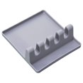thumbnail image 4 of Soporte para utensilios de silicona con almohadilla de goteo para múltiples utensilios, resistente al calor, soporte para cucharas y soporte para cucharas para estufa, soporte para utensilio, 4 of 4