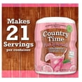 thumbnail image 6 of Country Time Pink Lemonade Drink Mix (19 oz Canisters, Pack of 6), 6 of 9