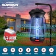 thumbnail image 3 of Flowtron Outdoor Bug Zapper, 4000V Electric Insect Killer, 3/4 Acre Coverage, Patio & Yard, 3 of 7