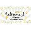 FAVOLOOK Photography Home Office Wear Party Decoration Happy Retirement Banner