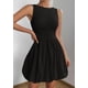 thumbnail image 3 of Vestido PRETTYGARDEN de Verano sin Mangas Mini Negro 2XL, 3 of 8