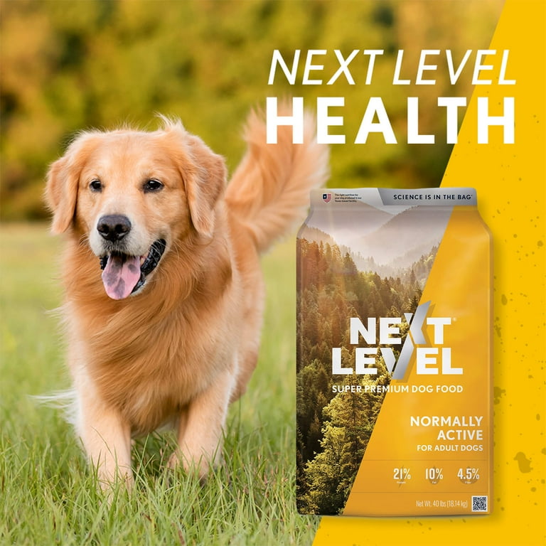 Next Level Normally Active Healthy Weight Dry Dog Food, 40 lb Bag