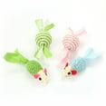 thumbnail image 2 of Cat Rope Toy Biteproof: Sound Paper Realistic Kitten Playing Mouse Pet Ball Toy, 2 of 8
