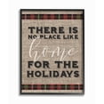 thumbnail image 2 of Stupell No Place Like Home For the Holidays Framed Giclee Texture Art 11 x 14, 2 of 4