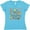 Aqua, variant on Inktastic Happy Thanksgiving Fall Leaves in Autumn Colors Women's V-Neck T-Shirt