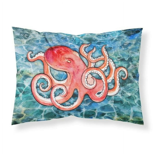 Carolines Treasures BB5357PILLOWCASE Octopus Fabric Standard Pillowcase