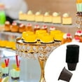 thumbnail image 5 of 60pcs Muffin cup baking dessert top hat cup mold one-time high resistance-Coffee color, 5 of 5