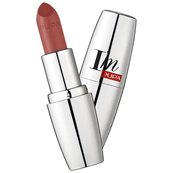 PUPA Milano I'm Pure Color Lipstick Makeup, 409 Pink Declaration, 0.123 oz