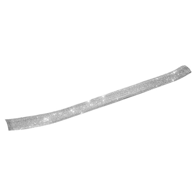 TIMIFIS Decorative Strip Bling Rhinestone Car Door Sill Scuff Cover Anti-Scratch Sticker Cars Accessories Home Decor