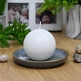 thumbnail image 3 of Zest Candle 6-Piece Ball Candles, 3-Inch, White, 3 of 7