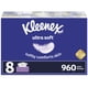 thumbnail image 1 of Pañuelos faciales Kleenex Ultra Soft 960 unidades 8 cajas, 1 of 1