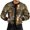 Brown, variant on Aligament Christmas Gifts for Men, Brown Winter Coats for Men, Mens Autumn And Winter Leisure Sports Hunting Camouflage Woven Street Collar Zipper Jacket Coat