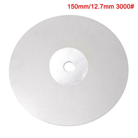 

6/4 Inch 150/100mm Diamond Coated Flat Lap Disc Jewelry Polish Grinding Wheel 3000
