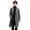 Gray, variant on Boys Trench Coat Classic Long Dress Coat Winter Peacoat with Pocket Formal Long Peacoat for School Holidays and Daily Wear