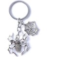 thumbnail image 1 of Jinsinto Halloween Spider Keychain, Retro Horror Spider Pendant Keyring Halloween Ornament Keychain Creative Gift (2pcs), 1 of 5