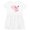 White with Speckles, variant on Inktastic Ohio Girl Girls Toddler Dress