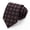 Brown GE06, variant on Yongchuantie Men's Fashion 3.15'' Ties Business Casual Wedding Necktie 8CM Formal Retro Checkered Geometric Pattern (Brown Geometric Circle)