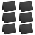 thumbnail image 1 of MasteelfCA 6pcs Small Chalkboard Message Sign Decorative Desktop Chalkboard Sign for Cafe Store, 1 of 7