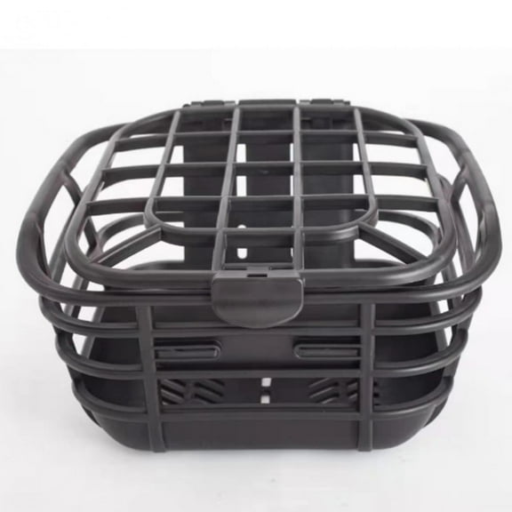 Front Bike Basket with Lid Bike Frame Basket Pet Carrier Lightweight Detachable Waterproof Basket for Travel Mountain Bikes Riding