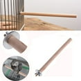 thumbnail image 1 of TopLLC Parrot Pet Wood Hanging Stand Rack Toy Branch Perches For Bird Cage, 1 of 3
