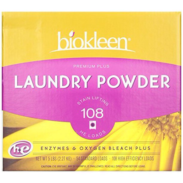 Biokleen Laundry Powder Premium Plus Stain Lifting Enzyme Formula 5