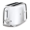 thumbnail image 1 of Smeg TSF02SSUS - tostador estética de 4 rebanadas estilo retro de los años 50, chapado en cromo, 1 of 5