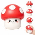 thumbnail image 2 of Mushroom Squishy Stress Relief Toy Slow Rising Squeeze Ball Fidget Squeeze Toy for Kids Adults Anxiety Relief Travel Portable Party Favor Goodie Bag Filler Fun, 2 of 7